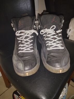 Nike Air Jordan Retro Men’s Black Basketball Shoes